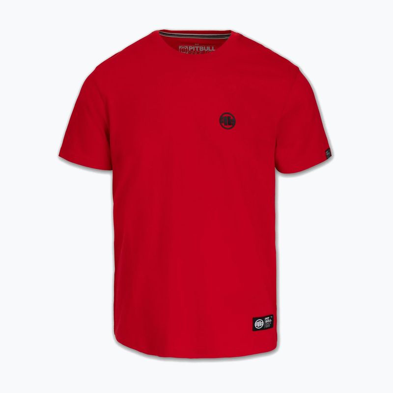 T-shirt da uomo Pitbull Small Logo red 4
