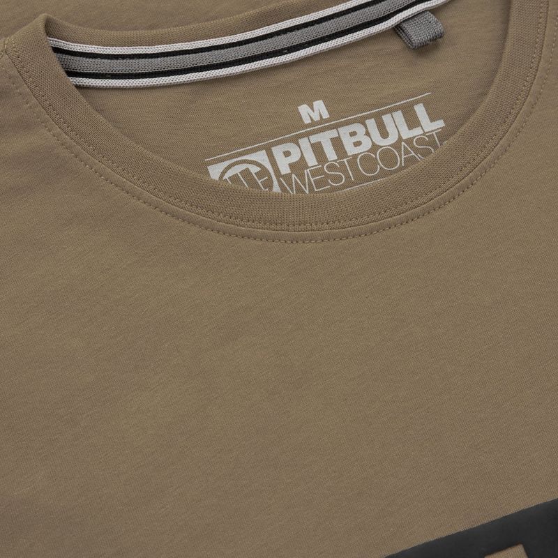 Maglietta Pitbull West Coast uomo T-S Hilltop 170 marrone coyote 4