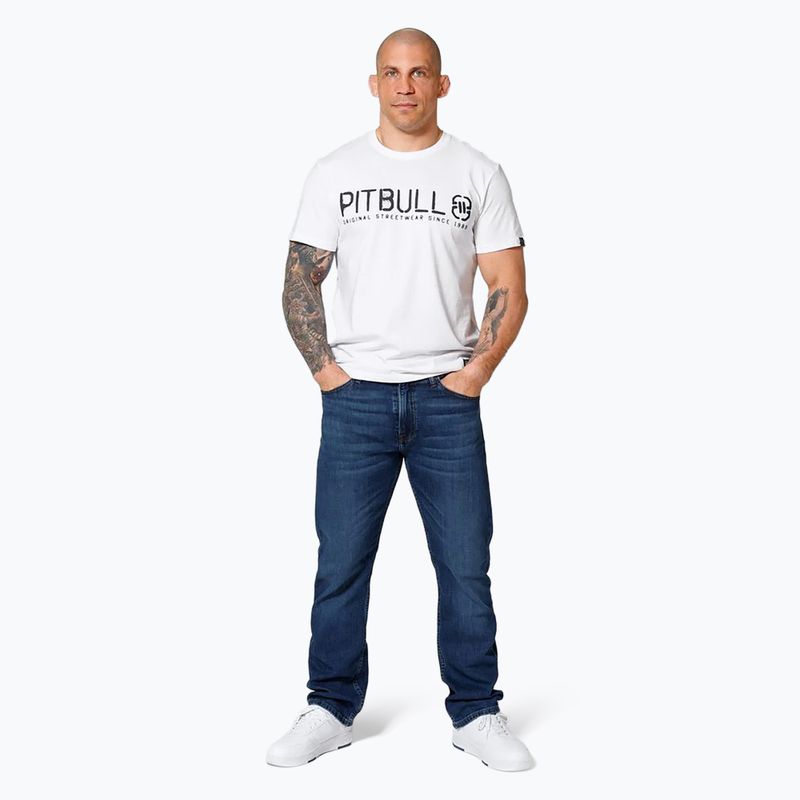 Maglietta Pitbull West Coast Origin bianca da uomo 2
