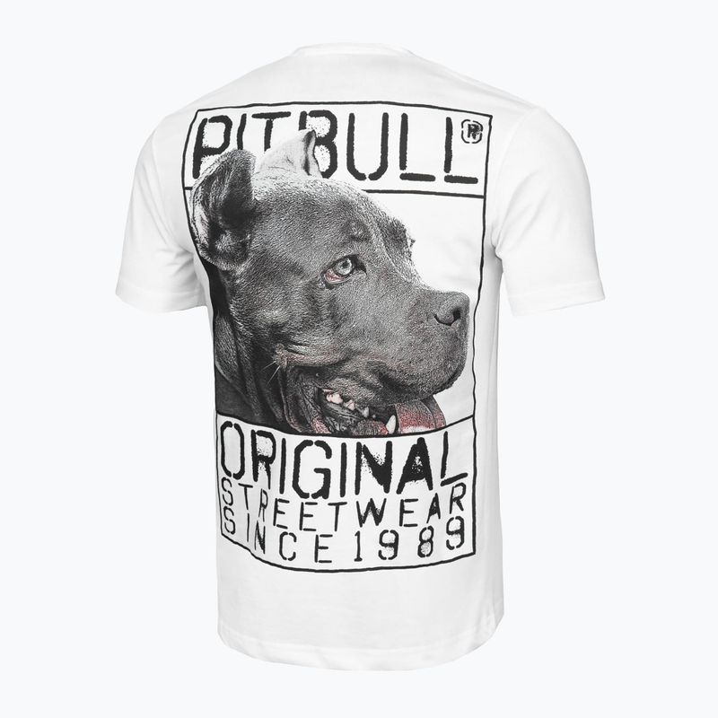 Maglietta Pitbull West Coast Origin bianca da uomo 5