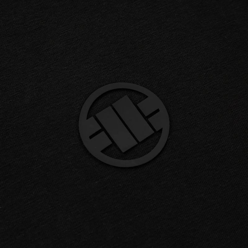 Felpa da uomo Pitbull West Coast Mercado con logo piccolo e cappuccio nero 4