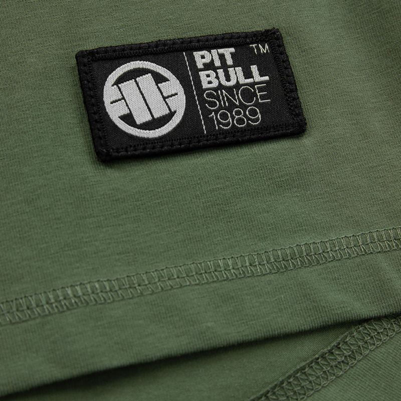 Felpa uomo Pitbull West Coast Mercado con cappuccio piccolo logo oliva dillard 6