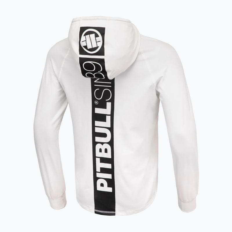 Felpa da uomo Pitbull West Coast Hilltop con cappuccio, bianco 2