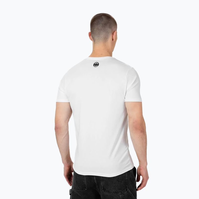 Maglietta Pitbull Classic Boxing da uomo, bianco 3