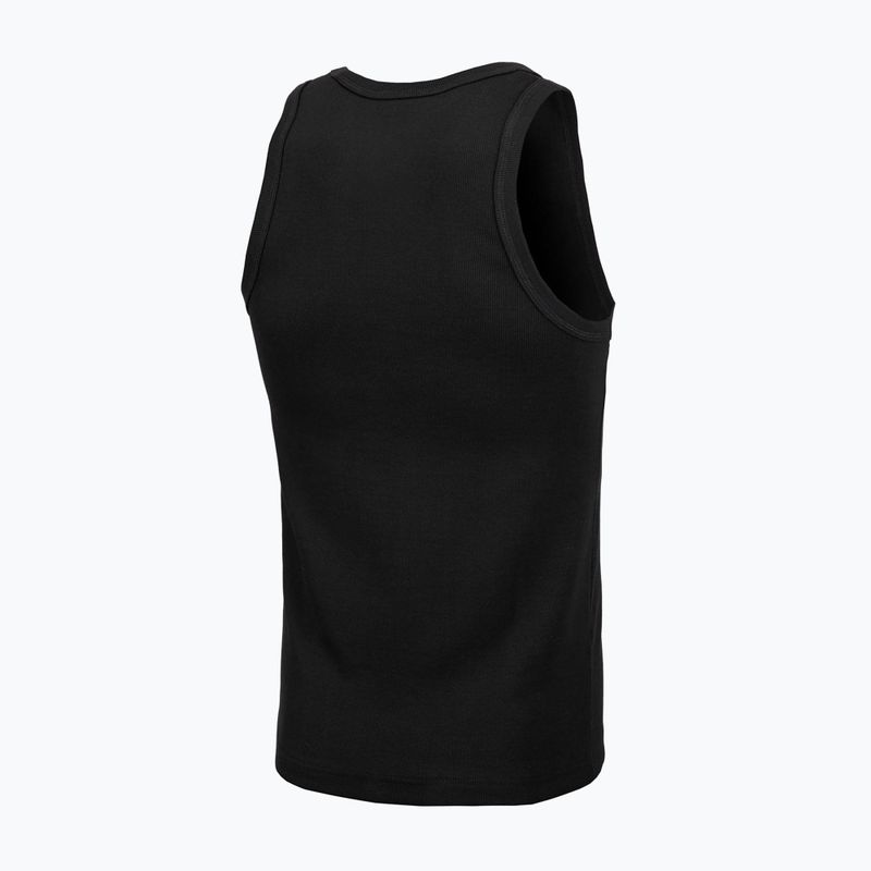 Canotta Pitbull West Coast Uomo Logo Piccolo Nero 5