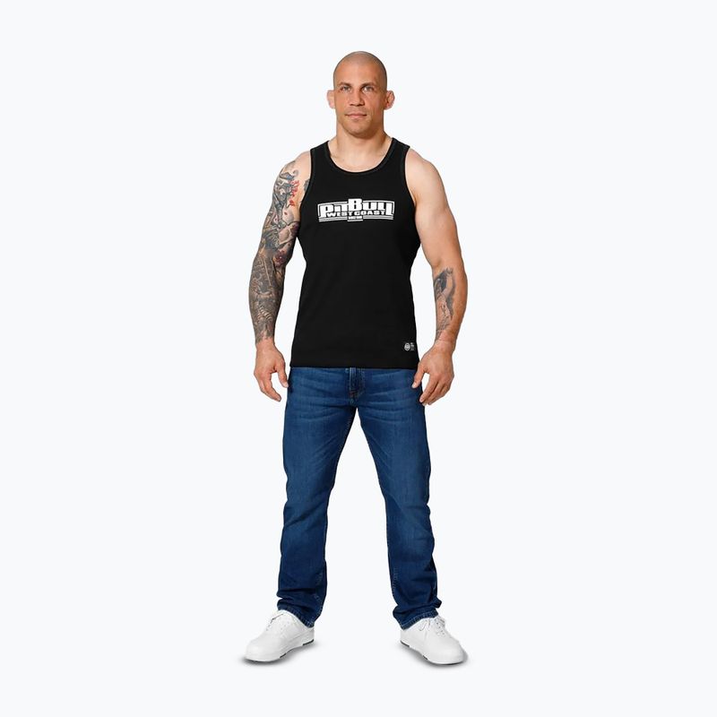 Canotta Pitbull Boxing uomo nero 2