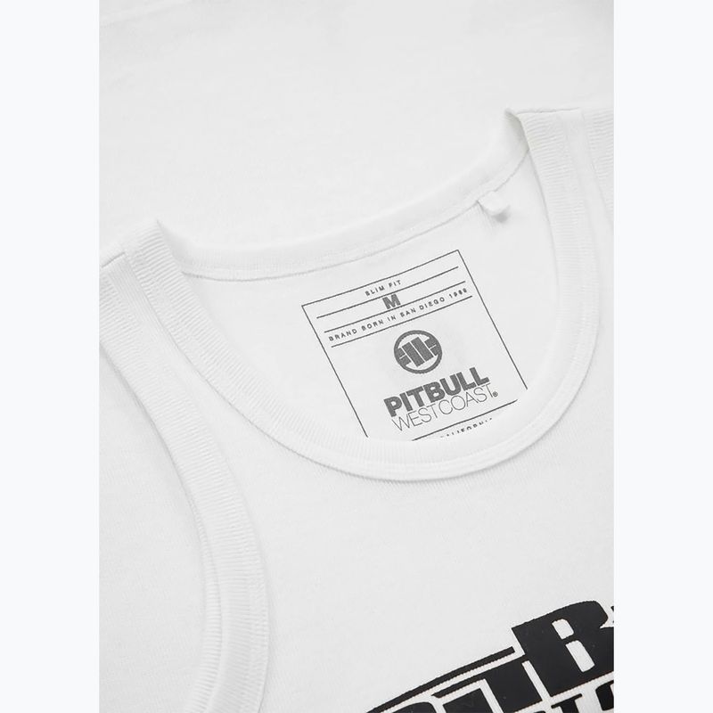 Canotta Pitbull Boxe Uomo Bianco 7