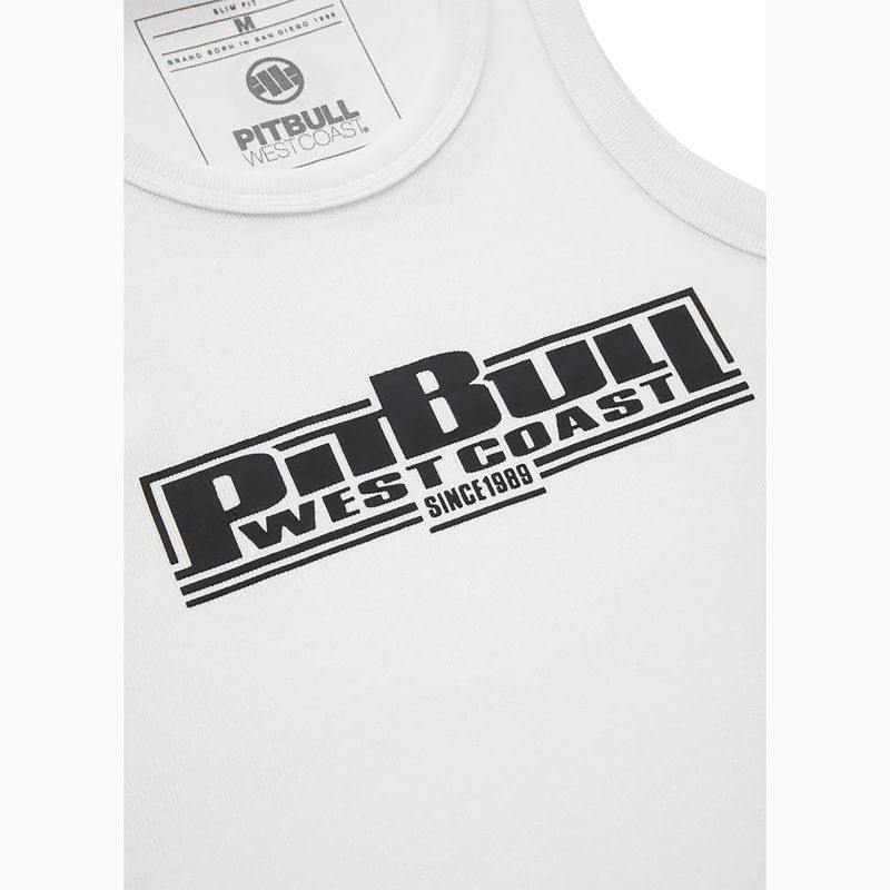 Canotta Pitbull Boxe Uomo Bianco 8