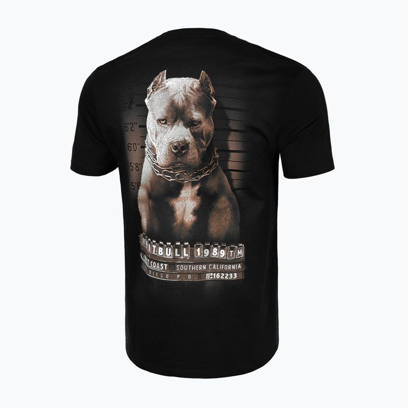Maglietta Pitbull West Coast Mugshot 2 nera da uomo 5