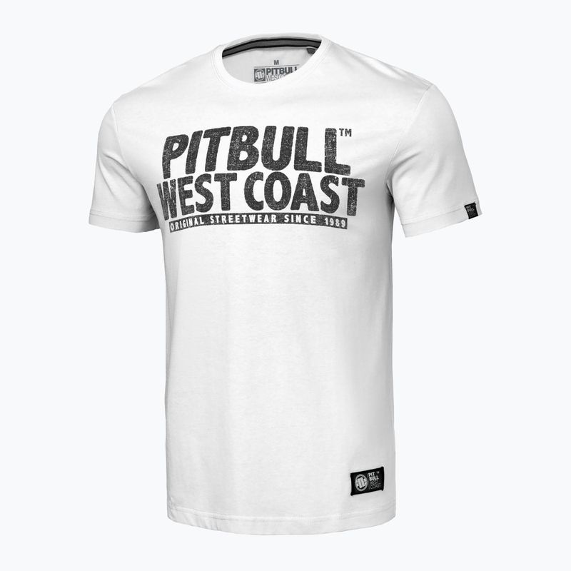 Maglietta Pitbull West Coast Mugshot 2 bianca da uomo 4