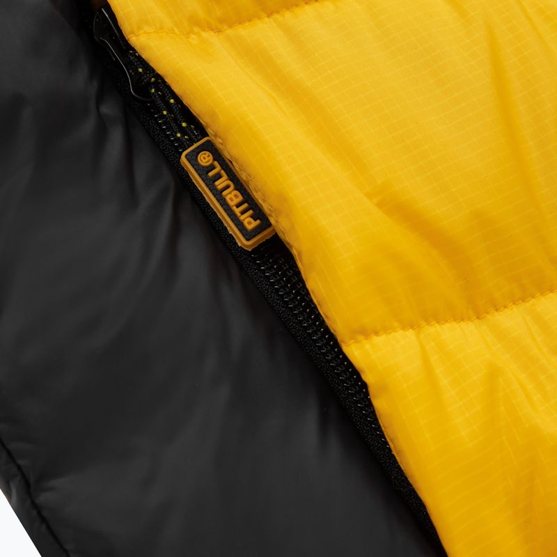 Pitbull West Coast giacca invernale da uomo Evergold con cappuccio imbottito giallo/nero 13