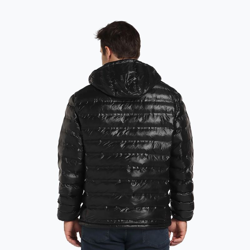 Pitbull West Coast giacca invernale da uomo Deerfoot con cappuccio imbottito nero 3