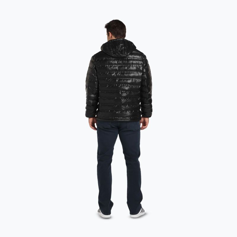 Pitbull West Coast giacca invernale da uomo Deerfoot con cappuccio imbottito nero 5