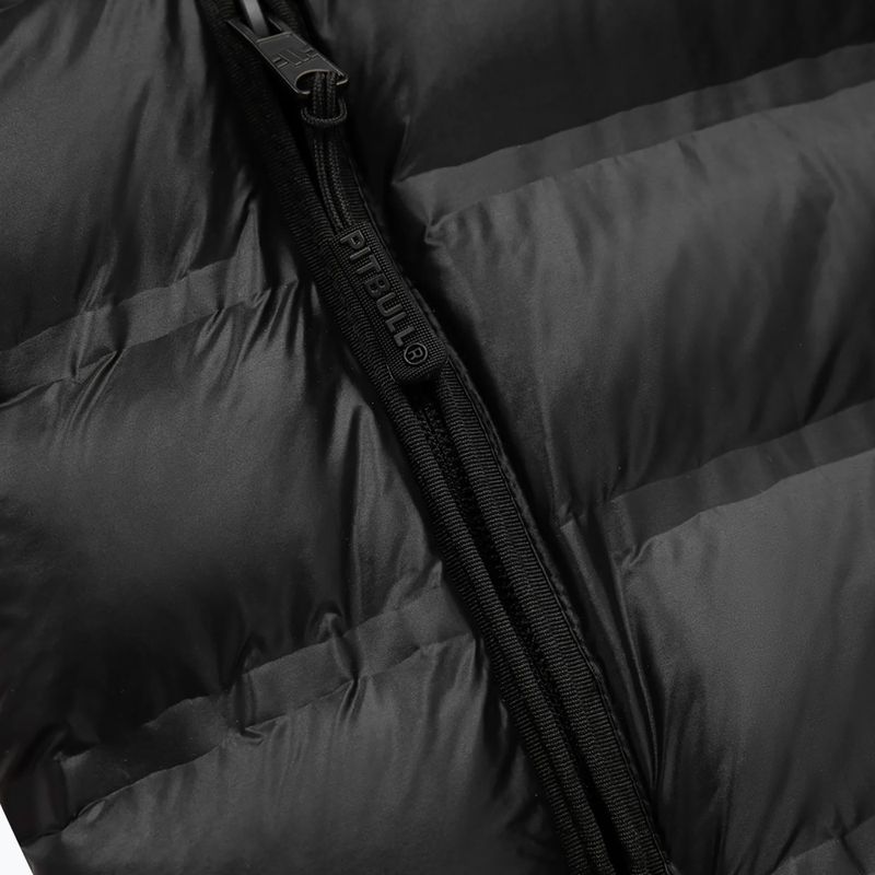 Pitbull West Coast giacca invernale da uomo Deerfoot con cappuccio imbottito nero 13