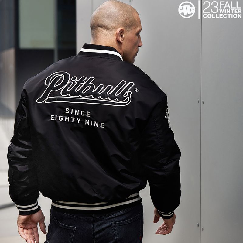 Giacca Pitbull Seabridge Varsity uomo nero 10