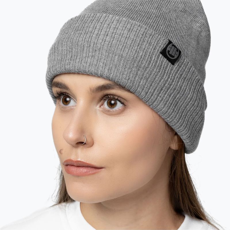 Berretto invernale Pitbull Beanie Small Logo 2 graphite melange 4