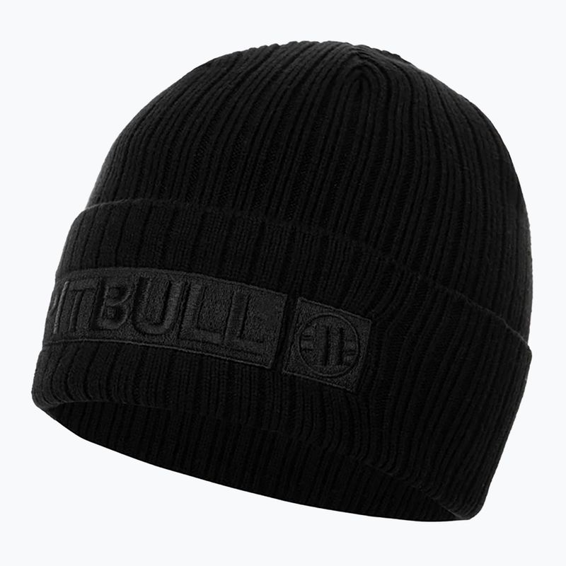 Cappello invernale da uomo Pitbull Beanie Silvas Hilltop nero/nero