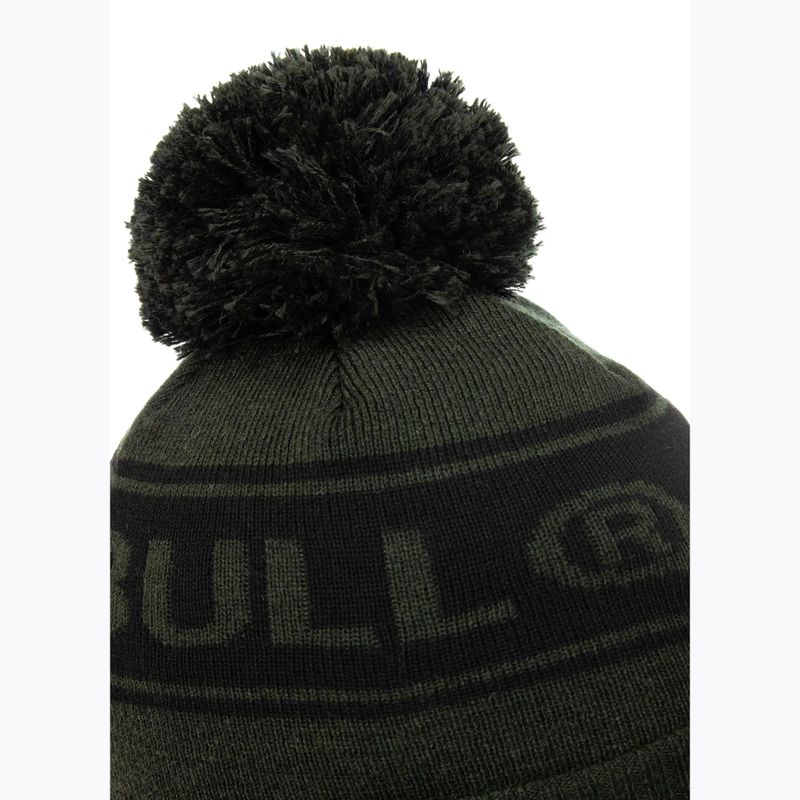 Berretto invernale da uomo Pitbull Beanie Vermel oliva/nero 3