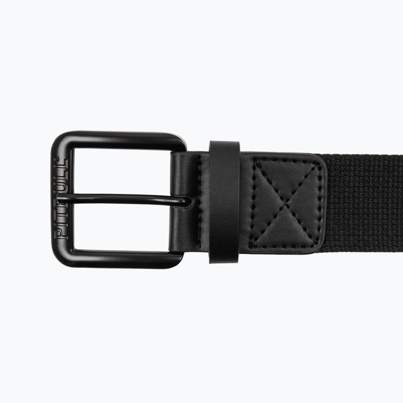 Pitbull Classic Cintura per pantaloni in fettuccia nera 2