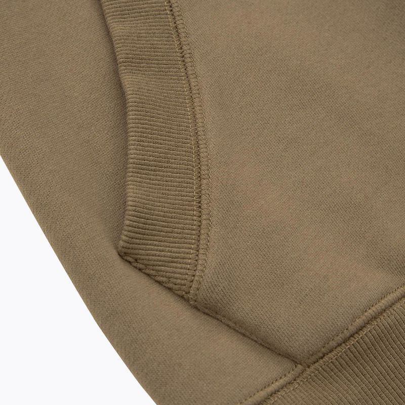 Felpa da donna Pitbull West Coast Zip Hilltop con cappuccio marrone coyote 7