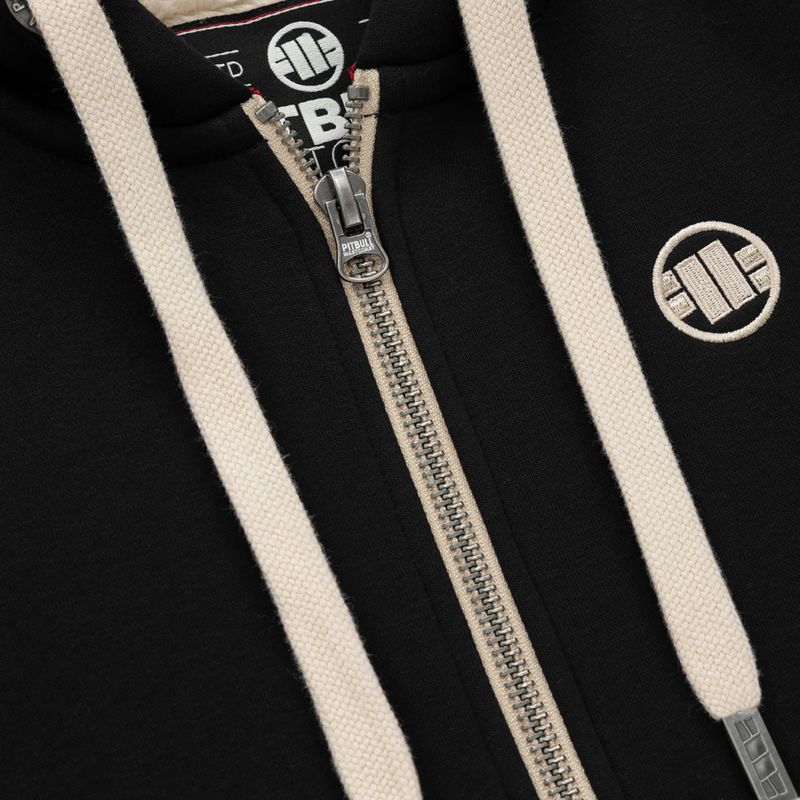 Felpa da donna Pitbull West Coast Zip Sherpa Ruffina 3 con cappuccio nero 6