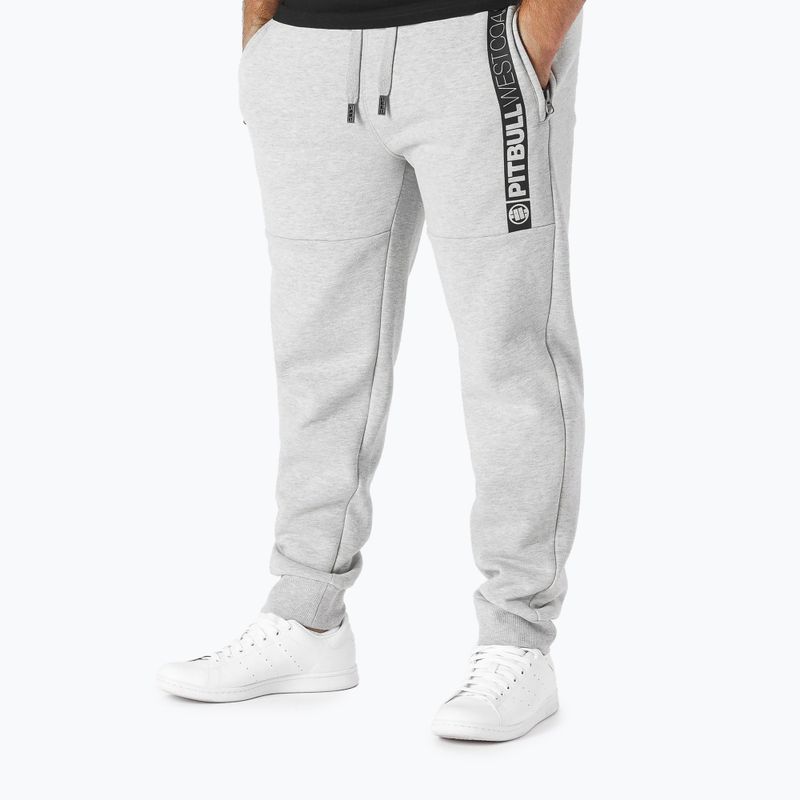 Pantaloni da jogging Pitbull West Coast New Hilltop uomo grigio/melange