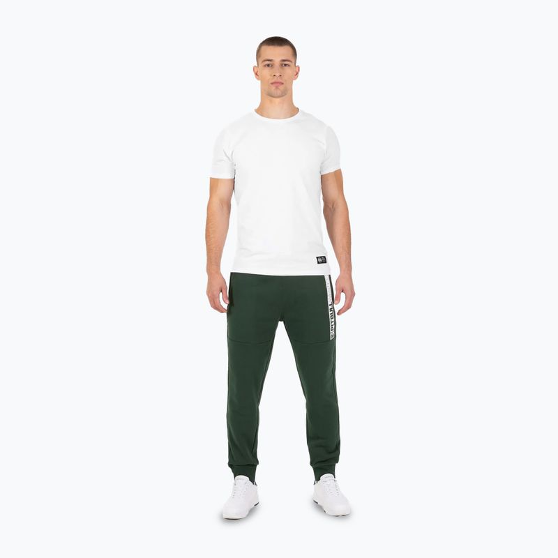 Pantaloni da jogging Pitbull New Hilltop da uomo verde scuro 2