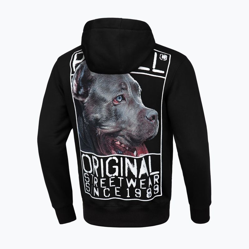 Felpa da uomo con cappuccio Pitbull West Coast Origin nero 4