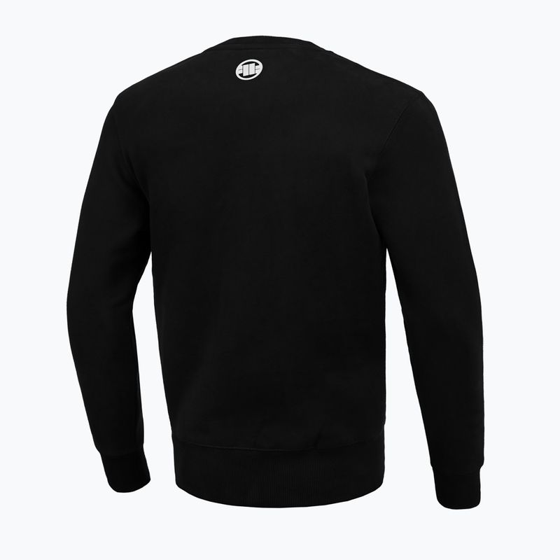 Felpa da uomo Pitbull West Coast Steel Logo Nero 4
