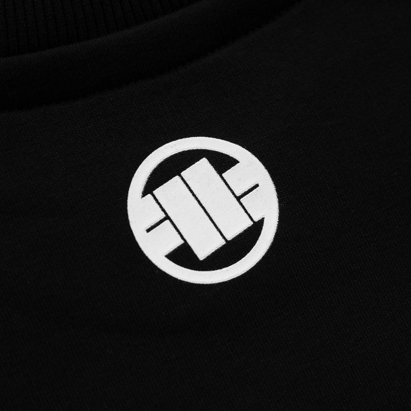 Felpa da uomo Pitbull West Coast Steel Logo Nero 7