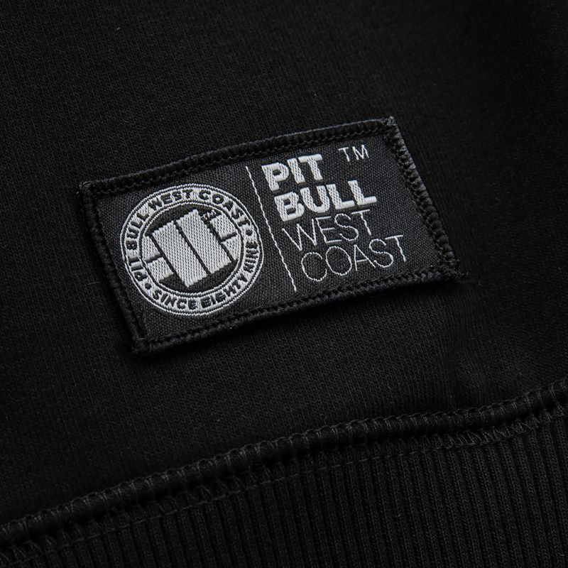 Felpa da uomo Pitbull West Coast Steel Logo Nero 8