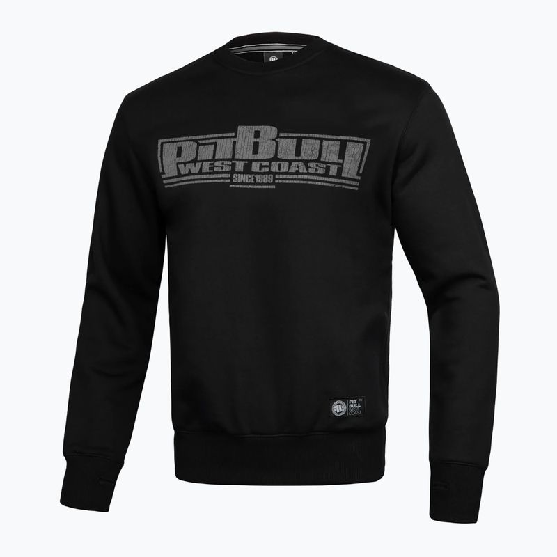 Felpa a girocollo Pitbull West Coast Boxing FD Uomo, nero 3