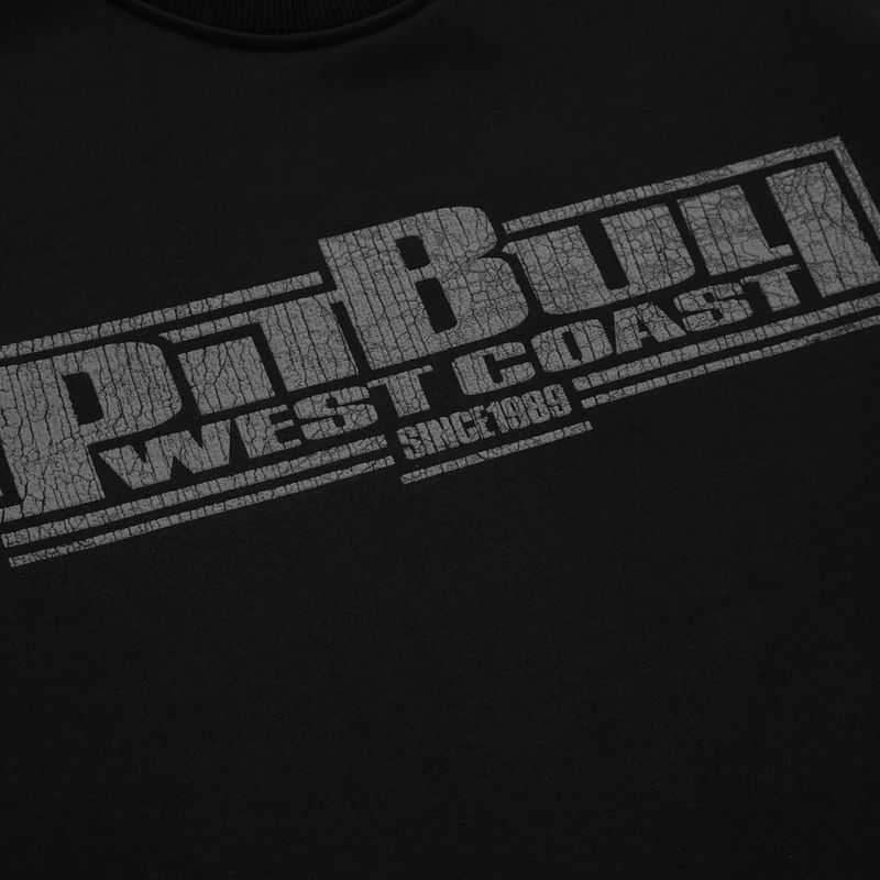 Felpa a girocollo Pitbull West Coast Boxing FD Uomo, nero 5