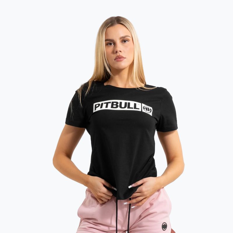 Maglietta T-S Hilltop Pitbull donna nero