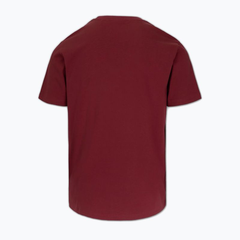 T-shirt Pitbull Small Logo Uomo bordeaux 2