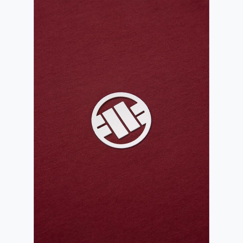 T-shirt Pitbull Small Logo Uomo bordeaux 4