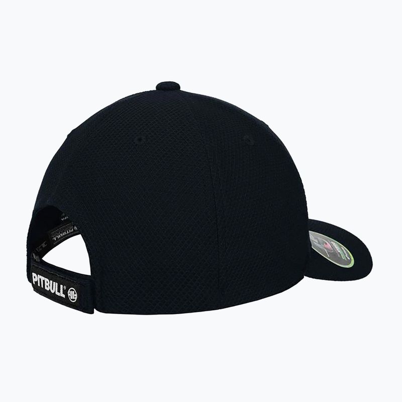 Pitbull Snapback ,,Logo" Cappello da baseball ibrido blu scuro 2