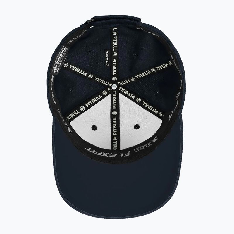 Pitbull Snapback ,,Logo" Cappello da baseball ibrido blu scuro 3