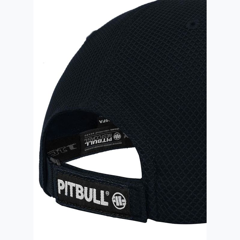 Pitbull Snapback ,,Logo" Cappello da baseball ibrido blu scuro 7
