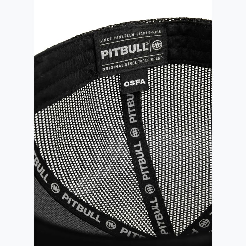 Cappello da baseball Pitbull West Coast Mesh Snapback Harding nero 8
