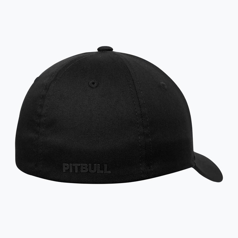 Cappello completo Pitbull West Coast Uomo 'Small Logo' Saldatura Giovani nero 2