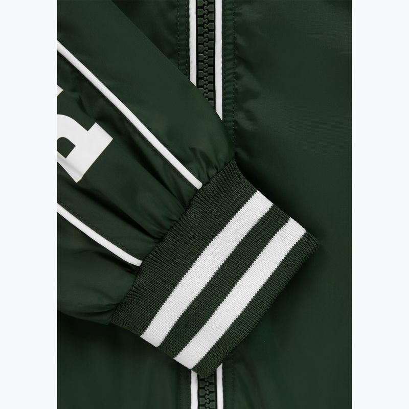 Giacca Pitbull Whitewood da uomo in nylon con cappuccio verde 15