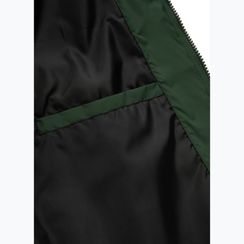 Giacca Pitbull Whitewood da uomo in nylon con cappuccio verde 16
