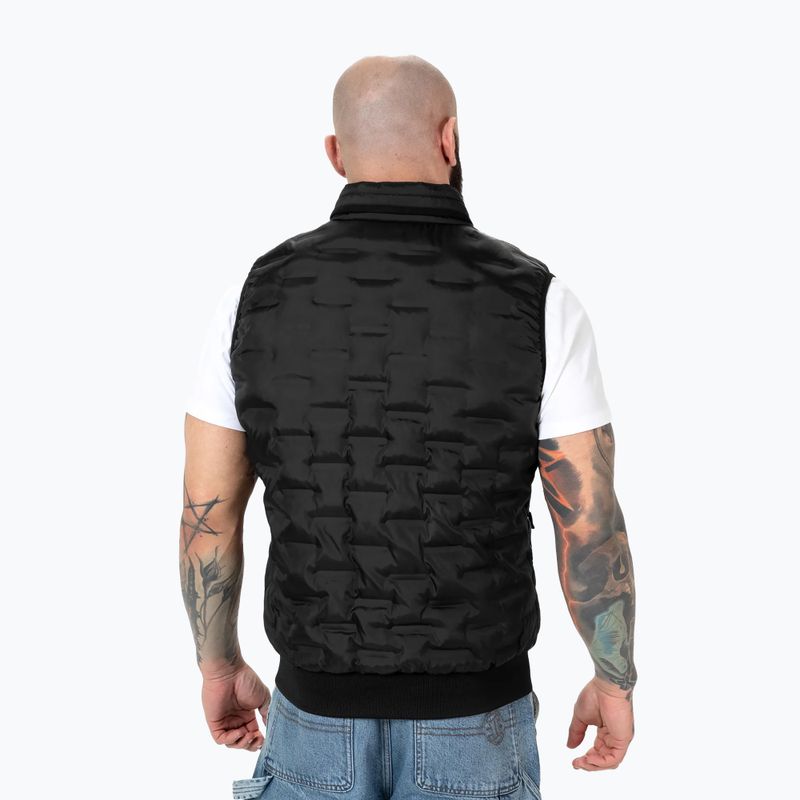 Pitbull West Coast uomo senza maniche Eclipse imbottito nero 3