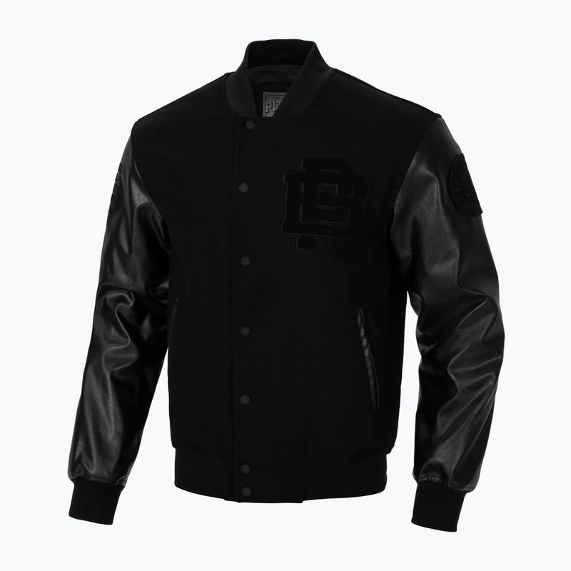 Pitbull West Coast giacca bomber Fisher Pu uomo nero 3