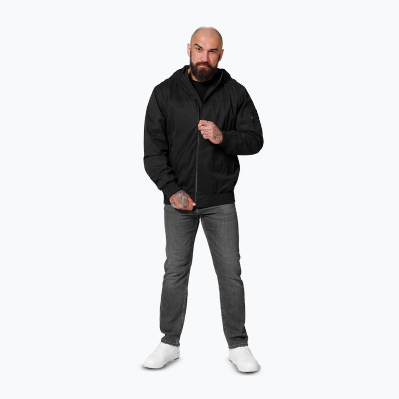 Pitbull Longwood Uomo Giacca con cappuccio nero 2