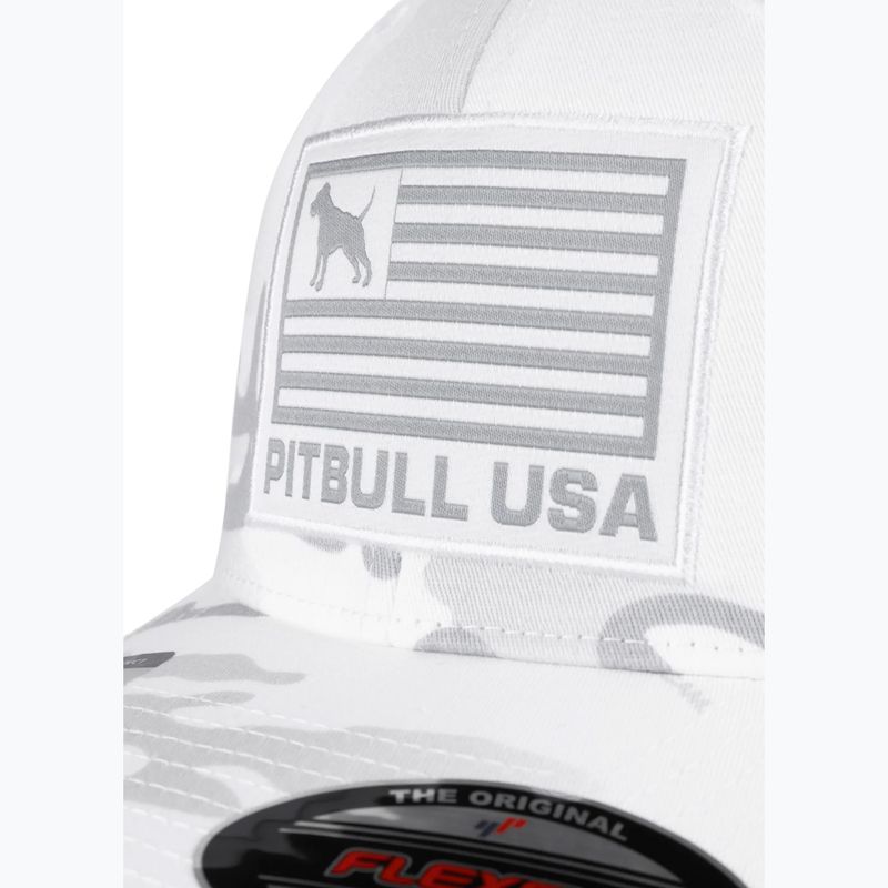 Cappellino con visiera da uomo Pitbull Mesh Full Cap Pitbull Usa Multicam white/camouflage 3