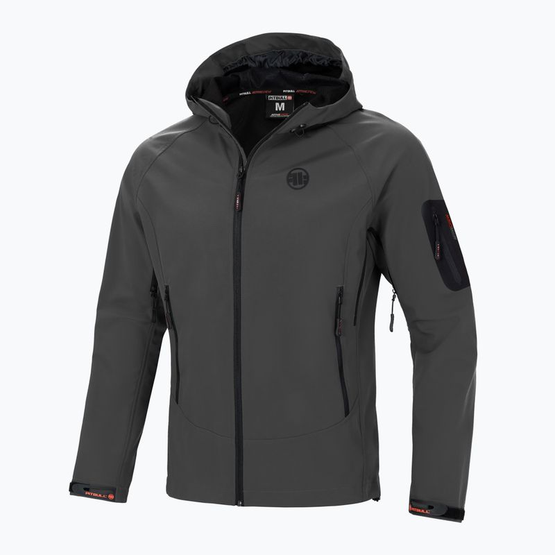 Giacca Pitbull West Coast Airfield Softshell da uomo, grafite 4