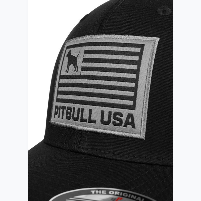 Cappello completo a rete Pitbull Uomo Pitbull Usa Multicam nero 4