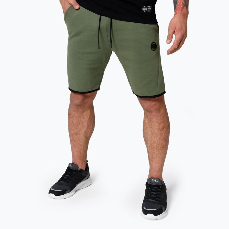 Pantaloncini da uomo Pitbull West Coast Dolphin olive